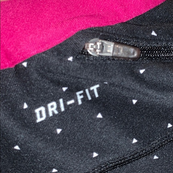 Nike Dri Fit Active Pants Pink/Black/Reflective - Picture 7 of 9